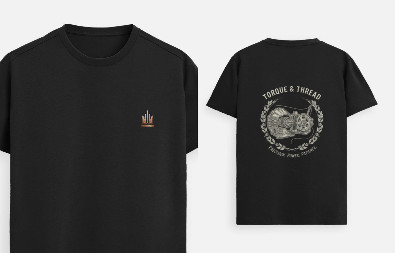 SUPIMA Masterpiece Tee | "Mechanical Soul - Torque & Thread" Edition by Seth Ji Car Station - Image 3