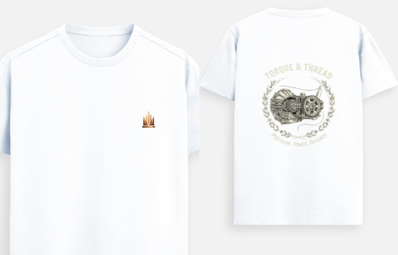 SUPIMA Masterpiece Tee | "Mechanical Soul - Torque & Thread" Edition by Seth Ji Car Station - Image 2