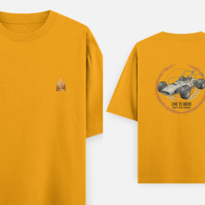 Vintage Formula Racing Oversized T-Shirt – Premium Car Enthusiast Tee | SETH JI CAR STATION