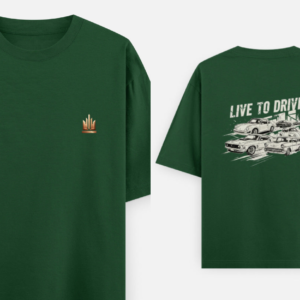 Performance Tint Unisex Live To Drive Oversized T-Shirt – Vintage Car Culture Graphic | SETH JI CAR STATION (Copy)